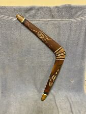 Wooden Hand Painted Australian Boomerang  picture