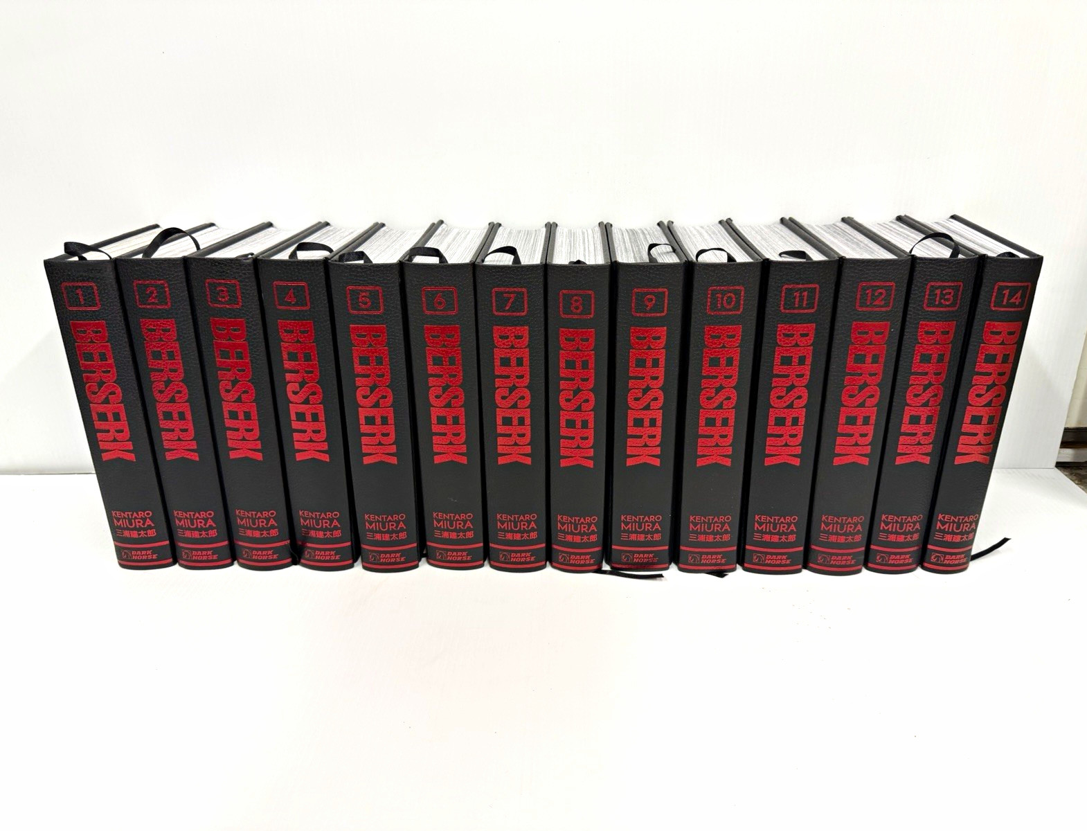 Berserk Deluxe Edition Deluxe Hardcover Manga Lot Vol 1-14 Kentaro Miura Berserk Deluxe Edition Deluxe Hardcover Manga Lot Vol 1-14 Kentaro Miura