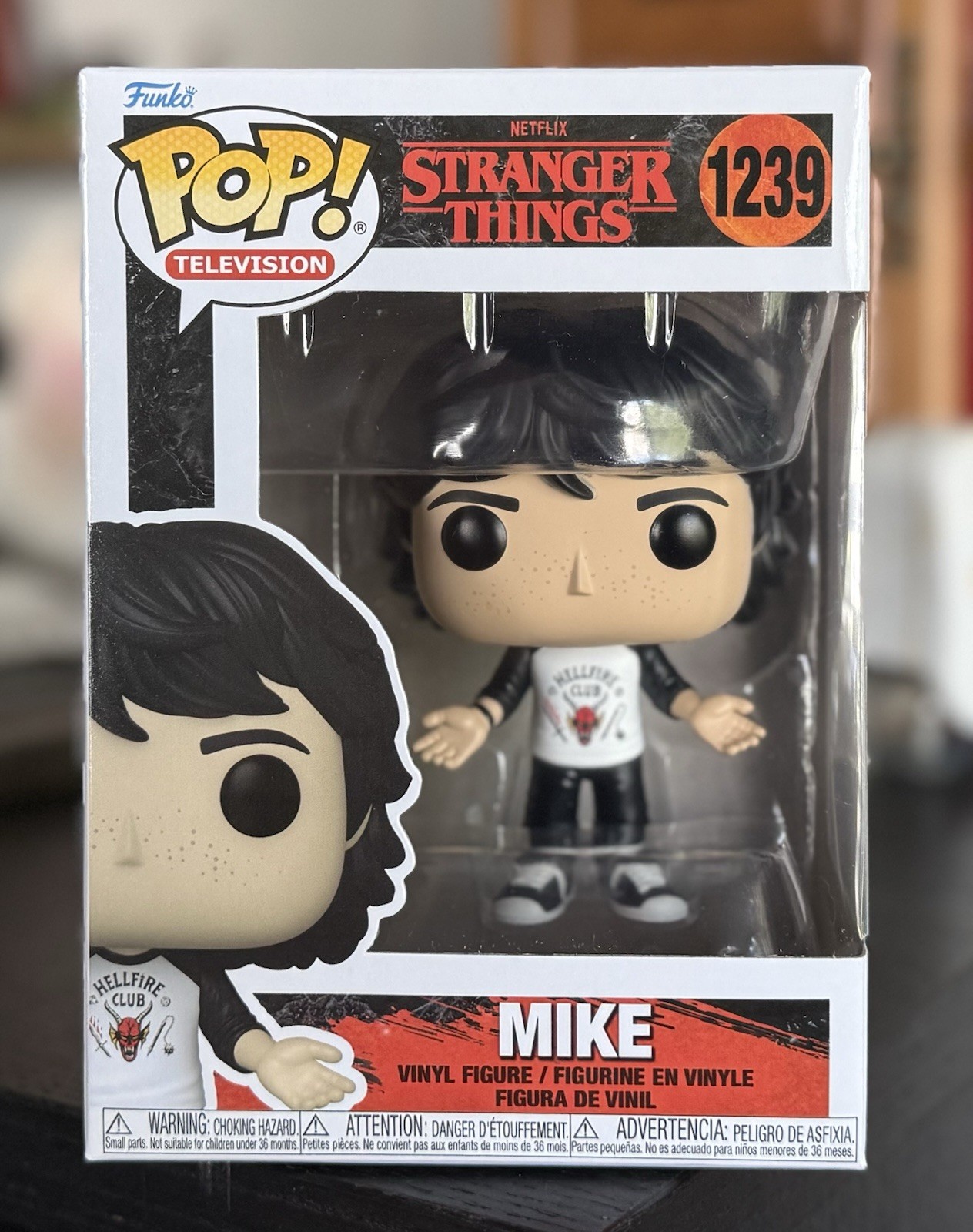 Funko Pop Television: MIKE (Hellfire Club) #1239 Stranger Things Season 4