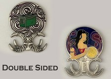 Celtic Moon Goddess Geocoin Challenge Coin J#14 picture
