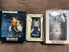 FF14 Final Fantasy XIV Alpha Omega Moogles Flocked Figure Set Japanese Anime picture