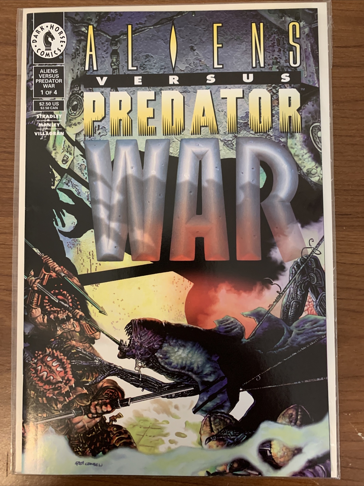 Aliens Versus Predator WAR #1 (1 Of 4) (1995, Dark Horse Comics) for ...