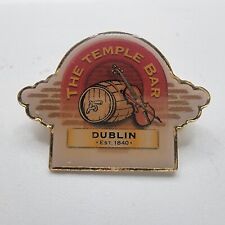 The Temple Bar Dublin Ireland Souvenir Enamel Lapel Pin picture