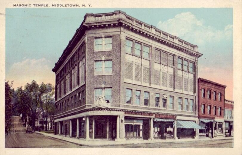 1927 MASONIC TEMPLE, MIDDLETOWN, N.Y.