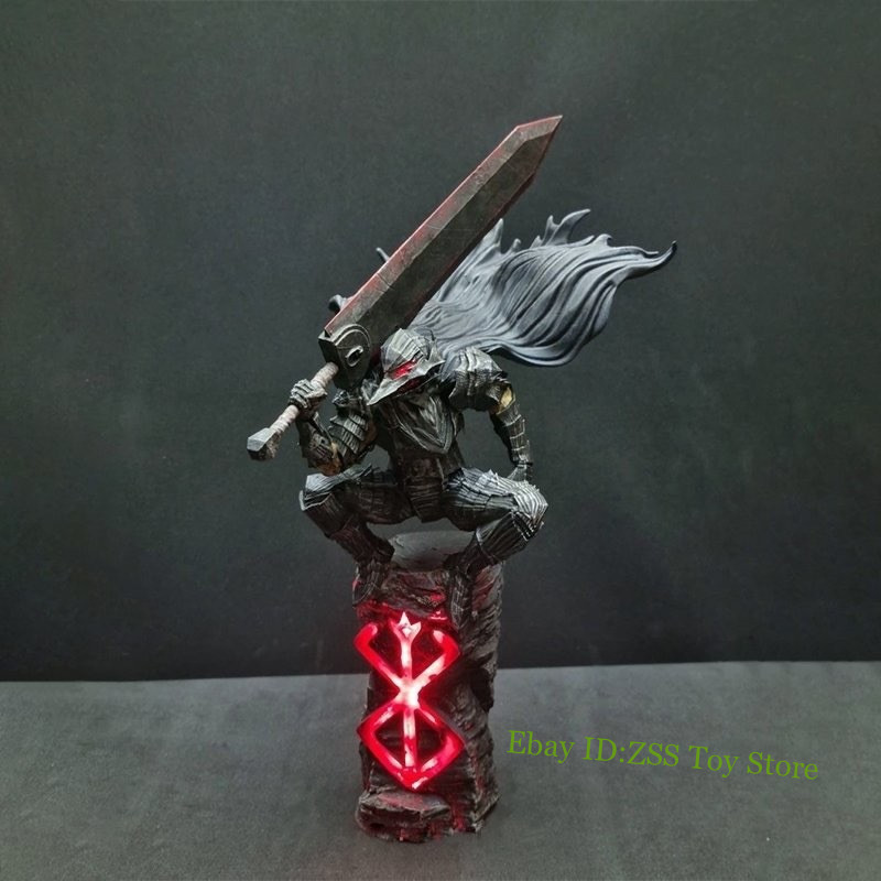 Berserk Guts Berserker Armor Pvc Figure Statue Model Toys 13Cm Containing Led Berserk Guts Berserker Armor Pvc Figure Statue Model Toys 13Cm Containing Led