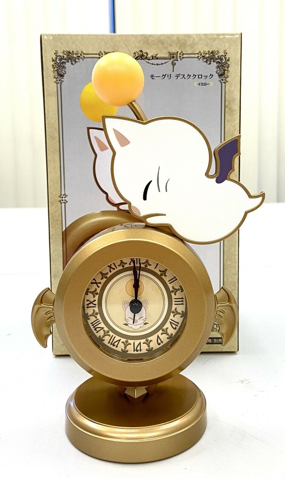 Taito Final Fantasy Brave Exvius Game 19cm Figure Toy Moogle Desk Clock TA73800