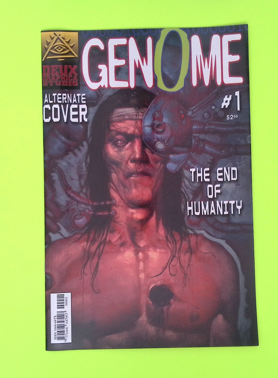 Genome #1 2002 Deux Graphica Studio High Grade Comic Book W42-73 Genome #1 2002 Deux Graphica Studio High Grade Comic Book W42-73
