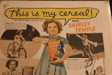 Shirley Temple Quaker Puffed Wheat picture