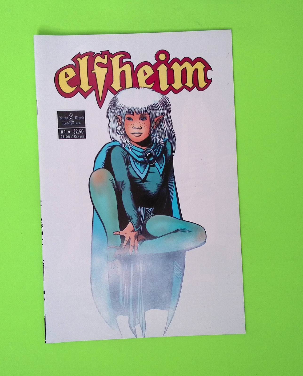 Elfheim #1 Vol. 4 Night Wynd Enterprises High Grade Comic Book B133-263 Elfheim #1 Vol. 4 Night Wynd Enterprises High Grade Comic Book B133-263