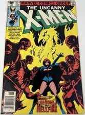 The Uncanny X-Men #134 Heroes And Hellfire Vintage Marvel Comics Group June 1980 picture