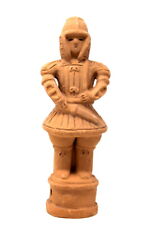 Vintage Handmade Japanese Clay Figure HANIWA Warrior/Copy 6-7 cent AD Artifact picture