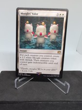 MTG Moogles' Valor - Final Fantasy R 0027 - Rare - NM - Free P&P picture
