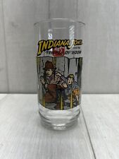 Vintage Indiana Jones and the Temple of Doom Glass Short Round 7up 1984 picture