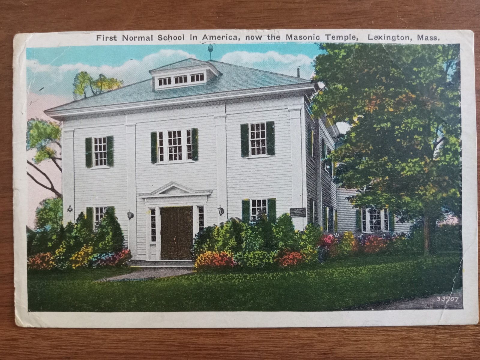 c1920s Masonic Temple, Lexington, Middlesex County, MA, United Art Co