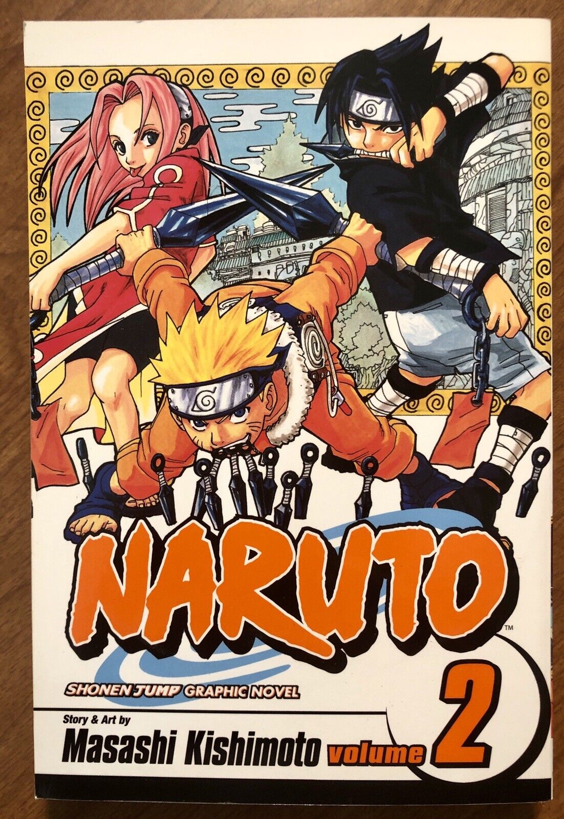 Naruto Volume 2 by Masahi Kishimoto - Manga