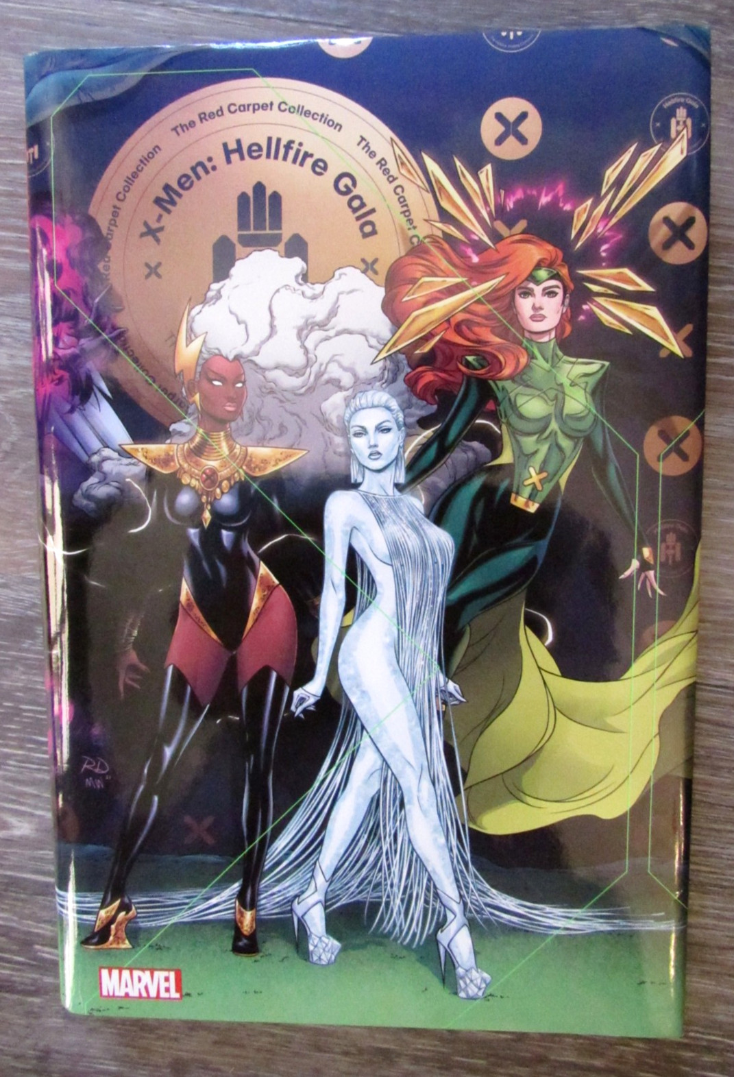 X-Men Hellfire Gala Oversized Hardcover Variant Cover Marvel Comics 2021 X-Men Hellfire Gala Oversized Hardcover Variant Cover Marvel Comics 2021