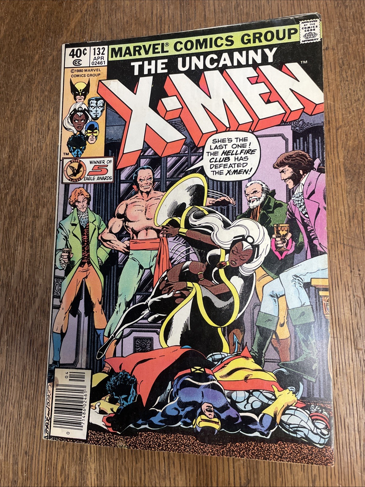 THE UNCANNY X-MEN #132 Apr 1980 Marvel Comic Book 1st Hellfire Club John Byrne