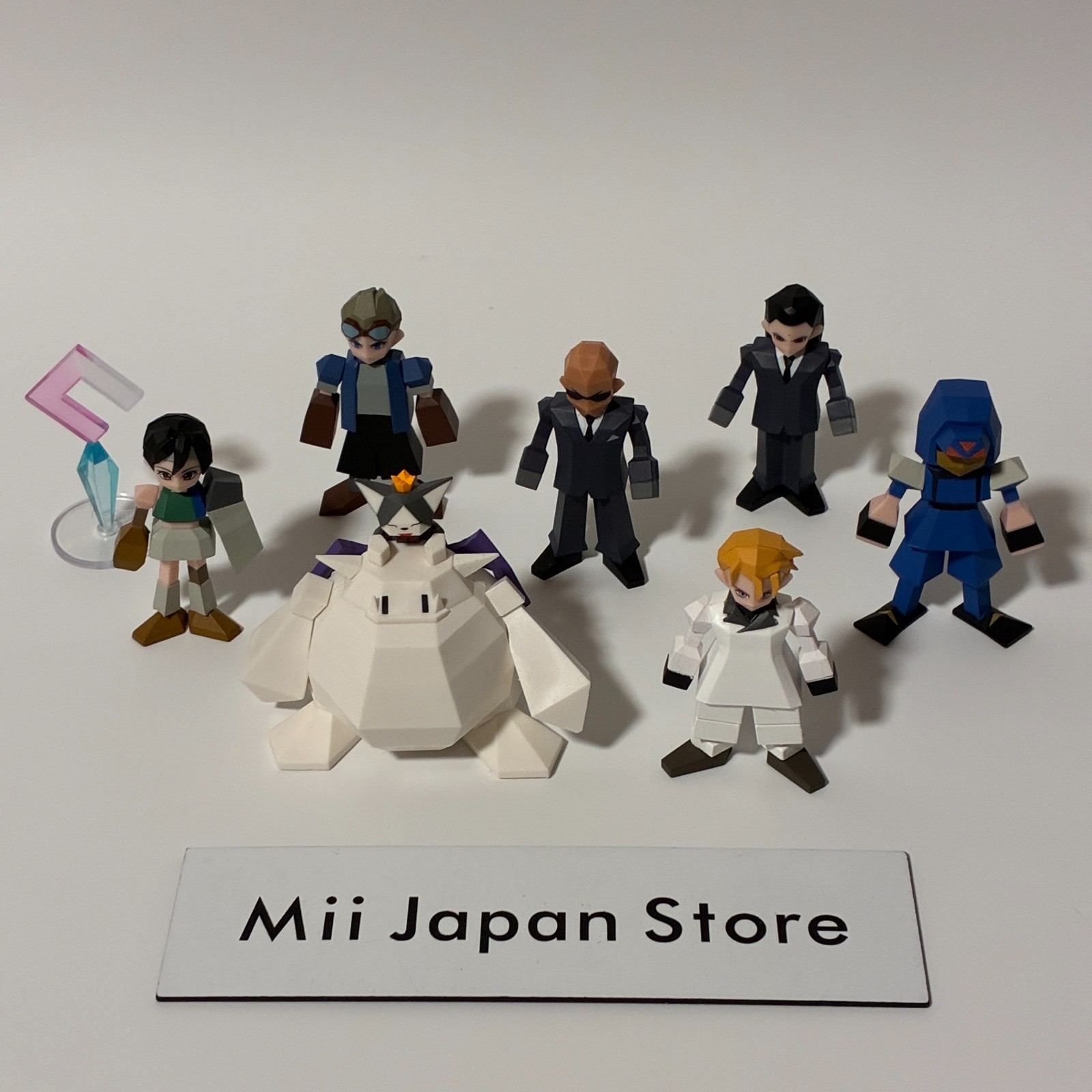 FINAL FANTASY VII Rebirth Kuji G Prize Mini Polygon Figure 7 Types Set FF7 2.16 FINAL FANTASY VII Rebirth Kuji G Prize Mini Polygon Figure 7 Types Set FF7 2.16