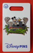 Disneyland Mickey Donald Indiana Jones Adventure Temple of the Forbidden Eye Pin picture