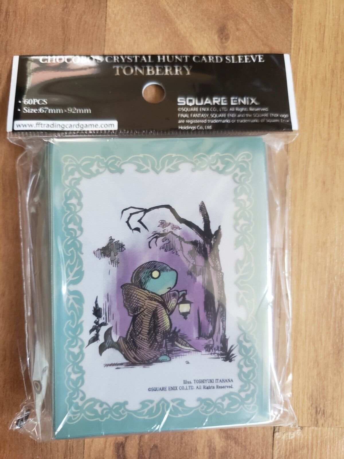 Official Final Fantasy TCG FFTCG Chocobo's Crystal Hunt Card Sleeves - Tonberry