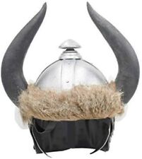 Medieval Warrior Barbarian Helmet Reenactment Replica Comes With Stand picture