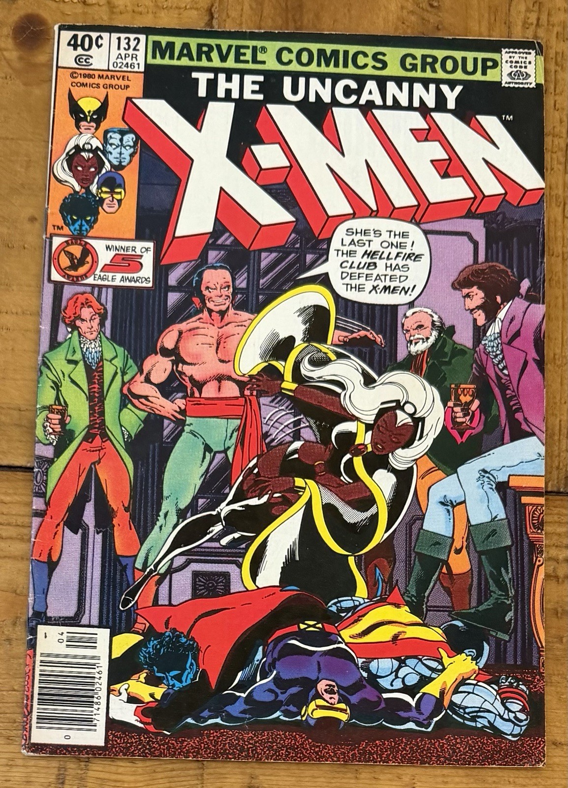 Uncanny X-Men #132 Hellfire Club John Byrne Chris Claremont Fine+ 1980 Uncanny X-Men #132 Hellfire Club John Byrne Chris Claremont Fine+ 1980