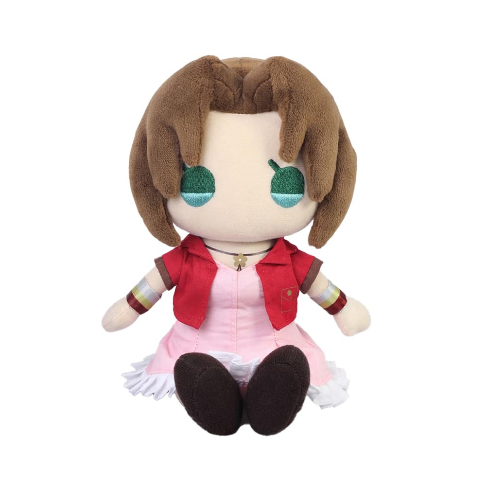 NEW Square Enix Final Fantasy VII Remake Aerith Gainsborough Plush Toy NEW Square Enix Final Fantasy VII Remake Aerith Gainsborough Plush Toy