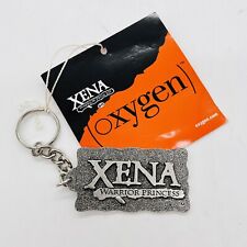 Xena Warrior Princess Oxygen Channel Raised Letter Metal Keychain 2001 Official picture