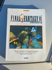  Final Fantasy IX Original Soundtrack PIANO Sheet Music Book Japanese  picture