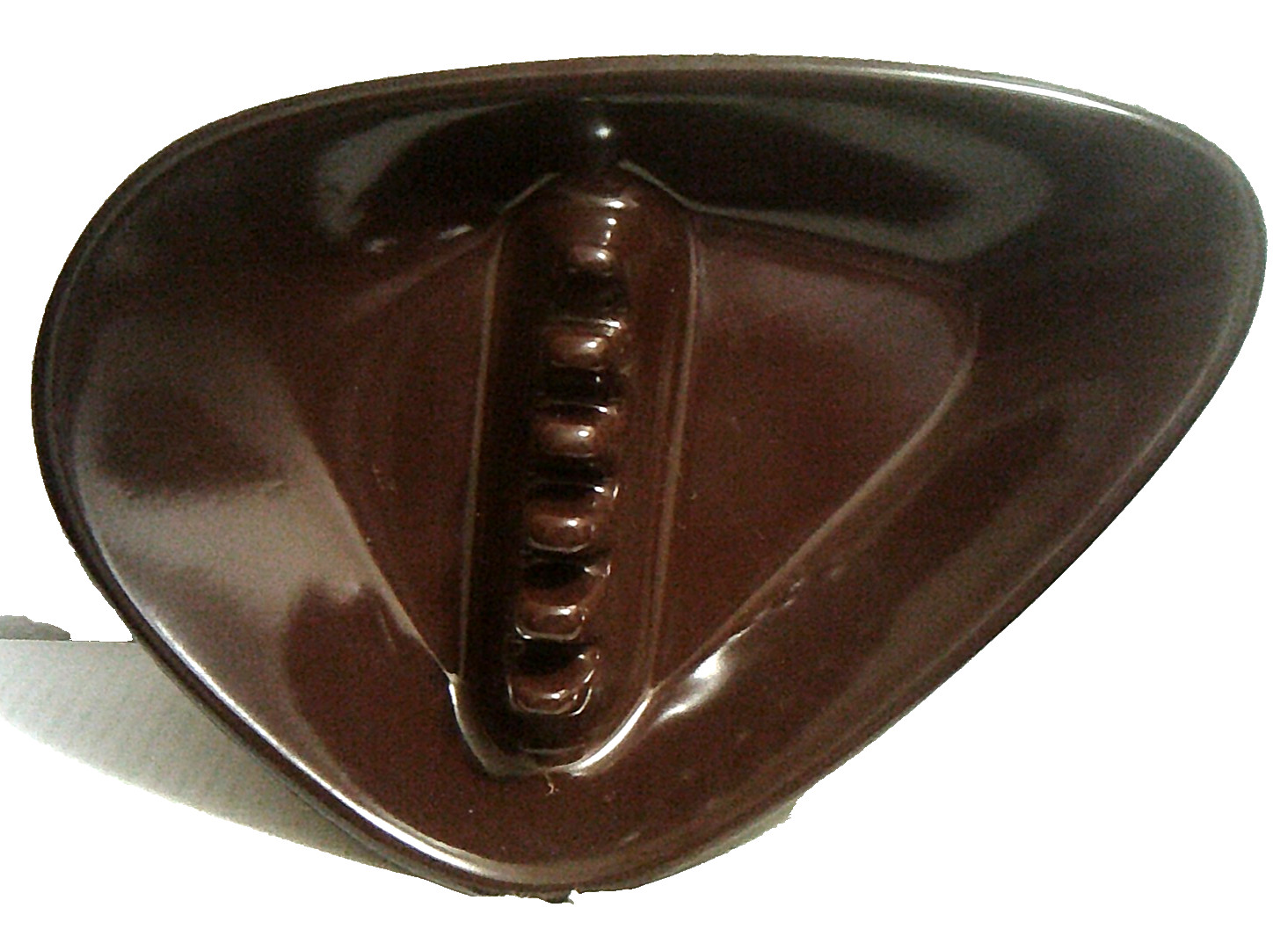 Vintage MCM Anholt Ashtray Boomerang Retro 60’s Brown Willert Home Products