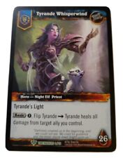 WARCRAFT  2011 DOUBLE SIDED, TYRANDE WHISPERWIND. TIMEWALKERS  9/30 picture