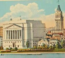 Vintage Postcard Scottish Rite Temple & Tribune Bldg Oakland CA Post Card picture
