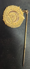 Moila Shrine Temple St Joseph Missouri Gold Toned Metal Stick Pin Vintage Gift picture