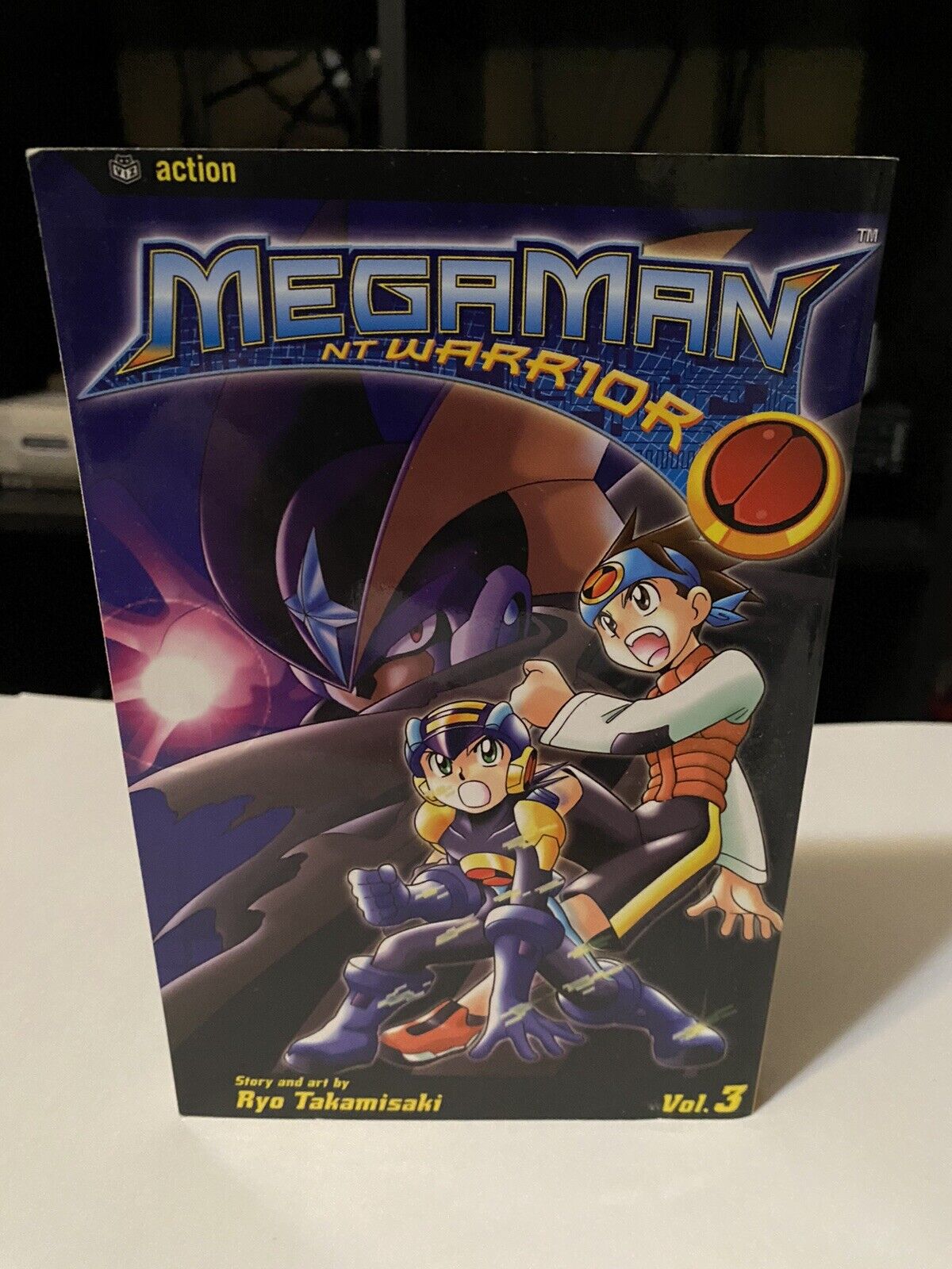 MegaMan NT Warrior Manga Vol. 3 Viz English
