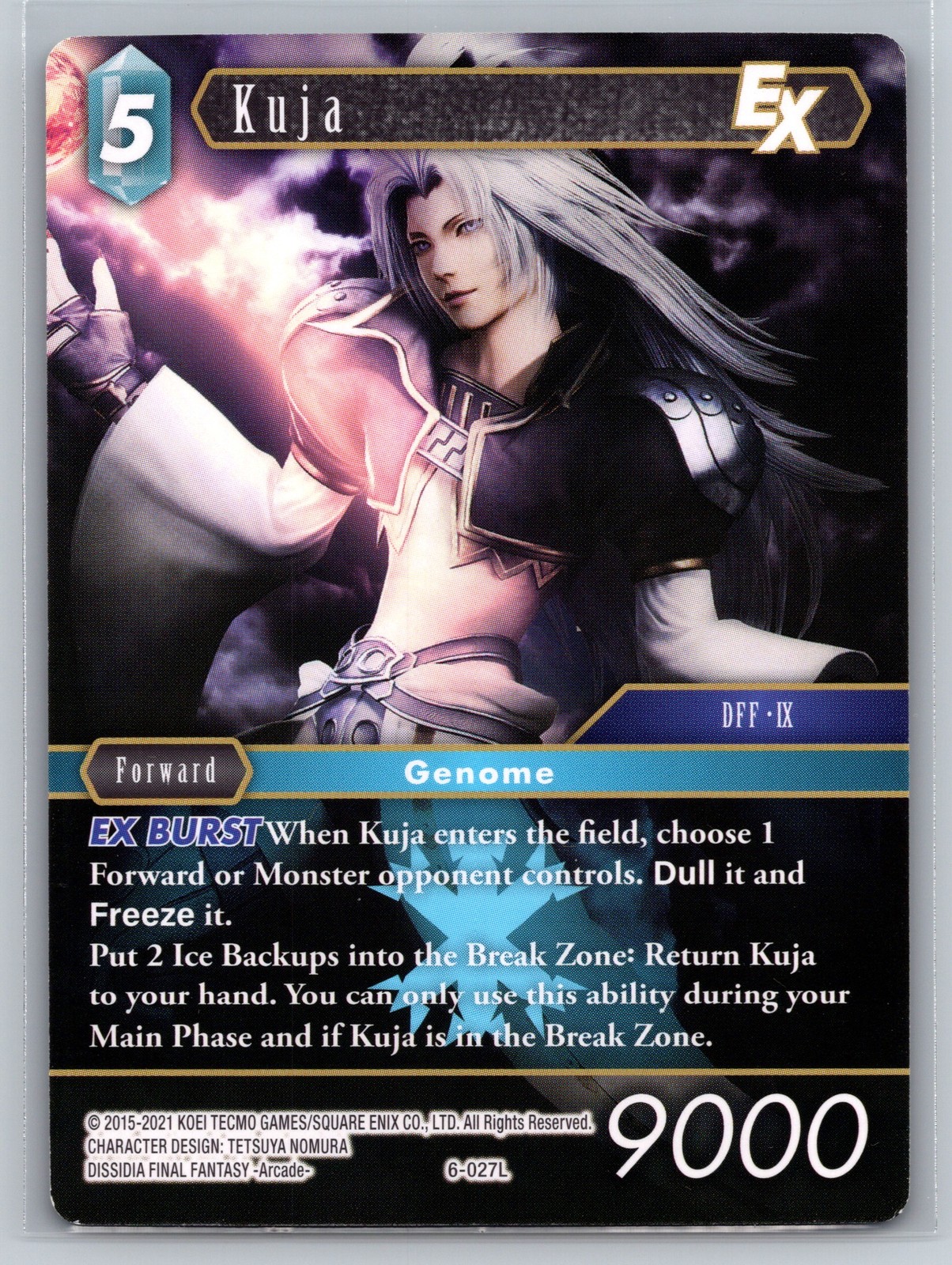 Kuja 6-027L Forward Genome FFTCG Opus VI Dissidia FF IX EX Burst Legend Card Kuja 6-027L Forward Genome FFTCG Opus VI Dissidia FF IX EX Burst Legend Card