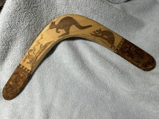 Australian Wooden Boomerang Vintage picture