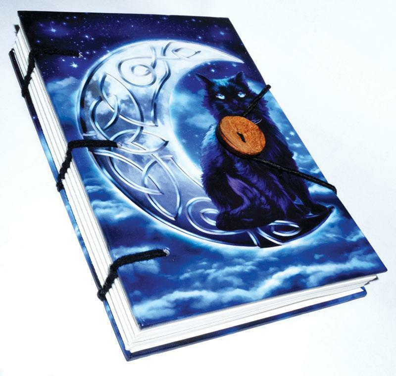Celtic Moon Black Cat Book of Shadows, Journal
