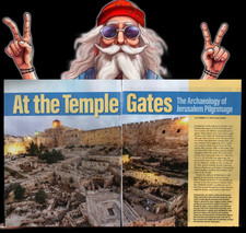 At The Temple Gates : Jerusalem Pilgrimage    - 2023 print article w/pics picture