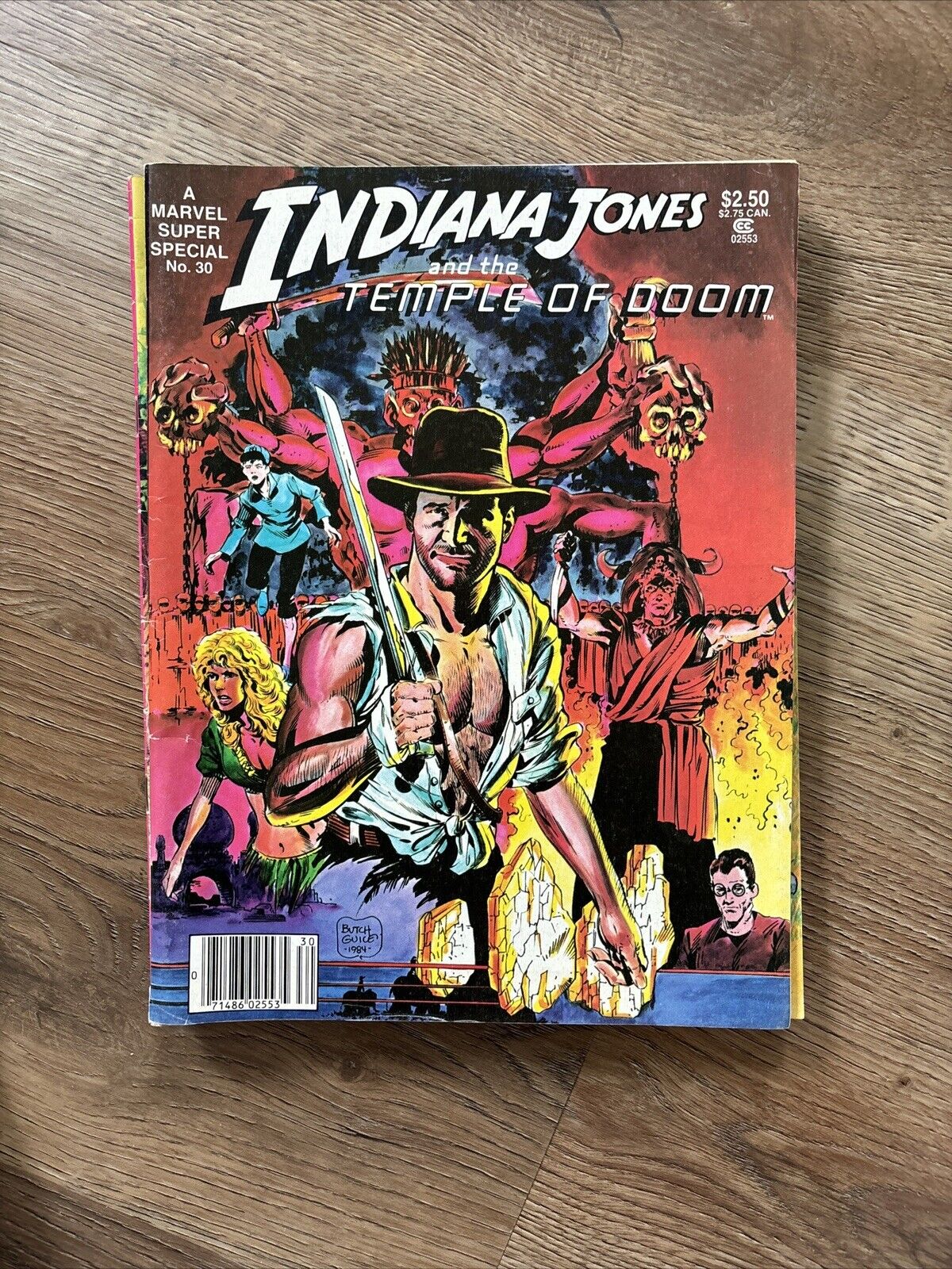 Marvel Super Special #30 Indiana Jones And the Temple Of Doom