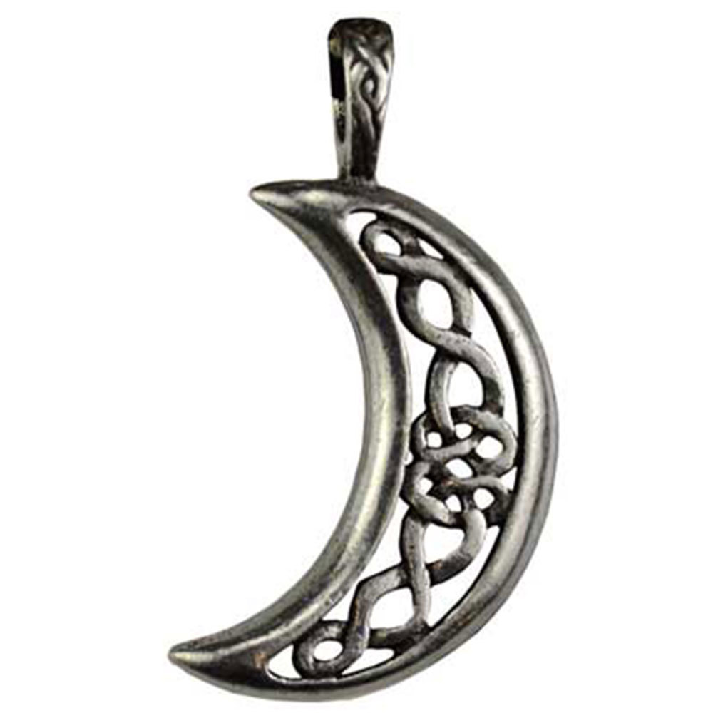 Celtic Moon Amulet 1.25
