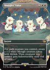 MTG Moogles' Valor (Borderless) 326 Foil Rare NM picture